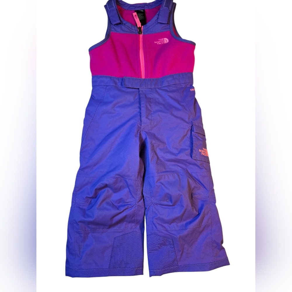 The North Face Fuchsia and Violet Snowsuit